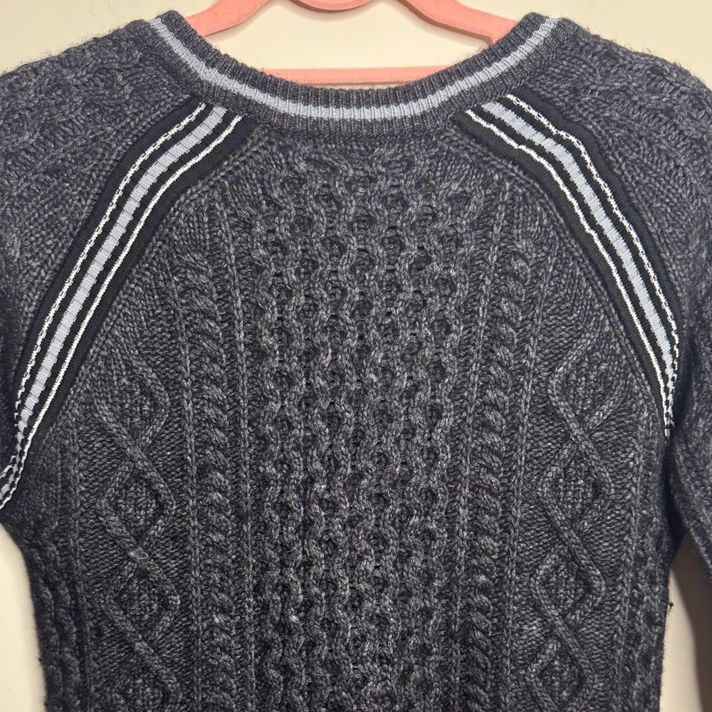 Philosophy charcoal  grey Cable Knit Sweater - Picture 5 of 5